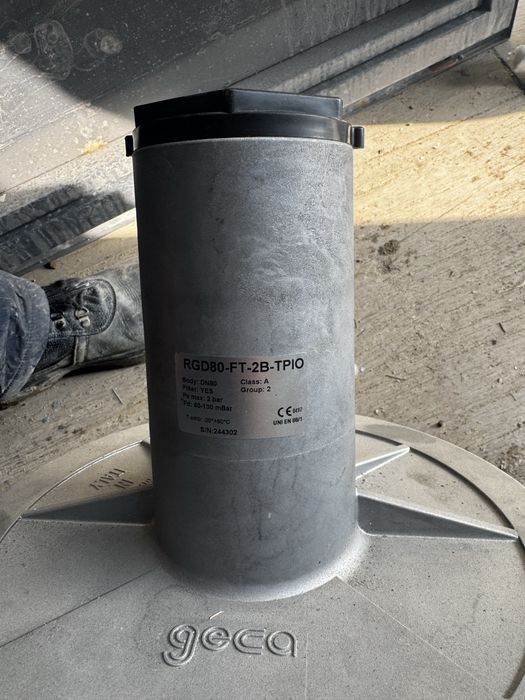 Редуктор газовый для котельни DN 80 Регулятор давления газа д 80