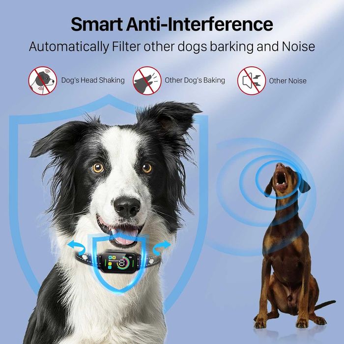 DINJOO Bark Collar смарт каишка за лай