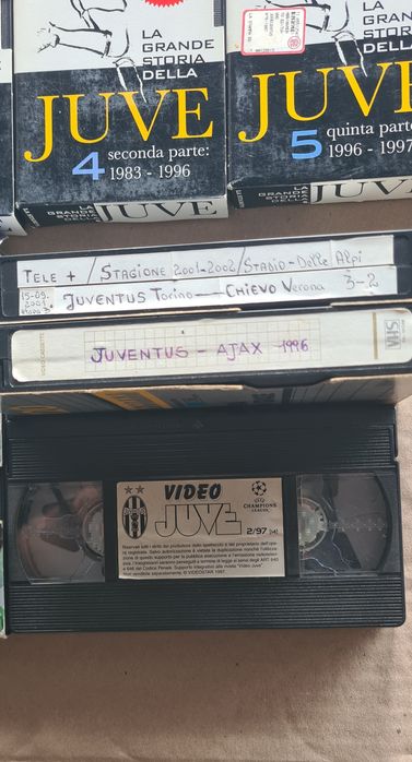 Juventus casete video vechi