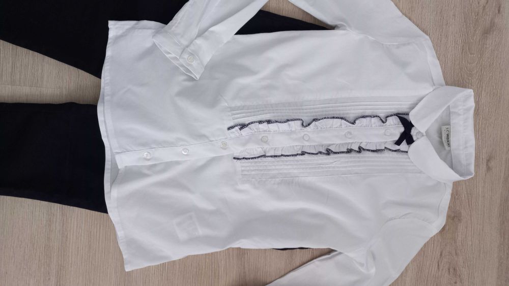 Нов тъмно син панталон за момиче Lc waikiki