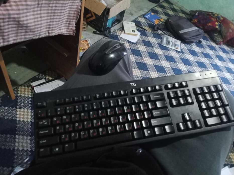 Klaviatura mishka yangiday ishlatilmagan desayam boʻladi yumshoq tugma