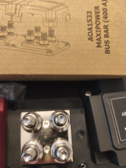 BusBar bara conexiuni 400A 48 V cupru cositorit