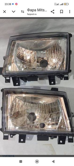 Фары Митсубиси фусо кантр 15год