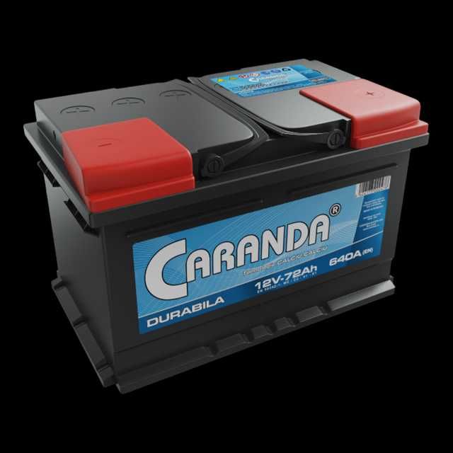 Baterie auto 12V 72Ah 640A CARANDA - DURABILA