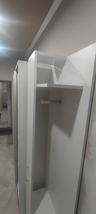 Портманто, бяло, ширина 161 см