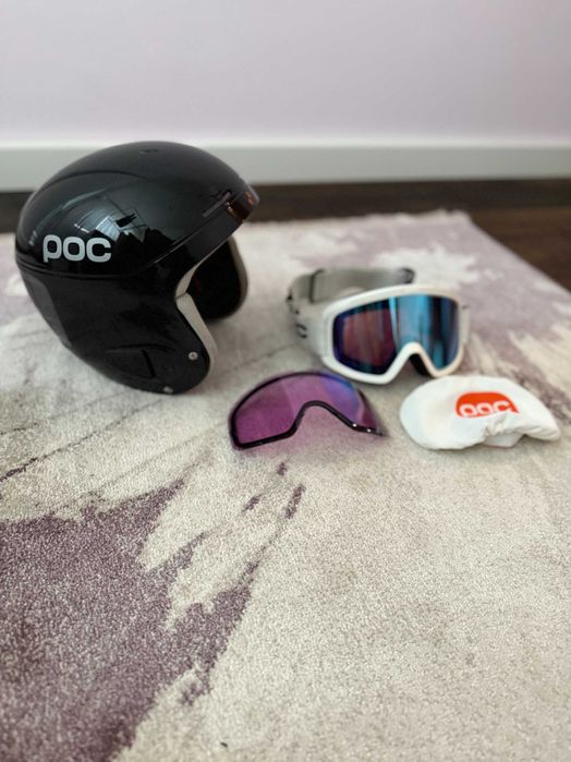 Ски каска и очила POC