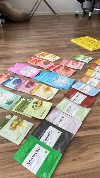 Маски тканевые корейские