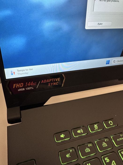 Laptop ASUS TUF Gaming A15 Ryzen 9 16GB RAM Full HD 144Hz