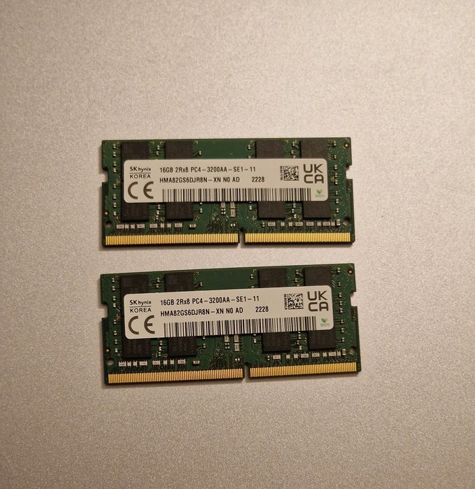 RAM DDR5 32GB (16x2) Laptop nou