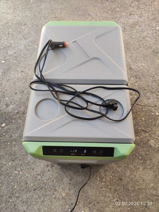 Хладилна кутия Steamy-E, Компресор, 12/24V, 110-240V, 40 литра,