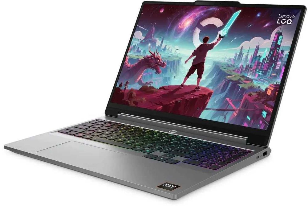 - Ноутбук Lenovo LOQ R7-250/16GB/512GB/RTX5050 Luna Grey (RU)