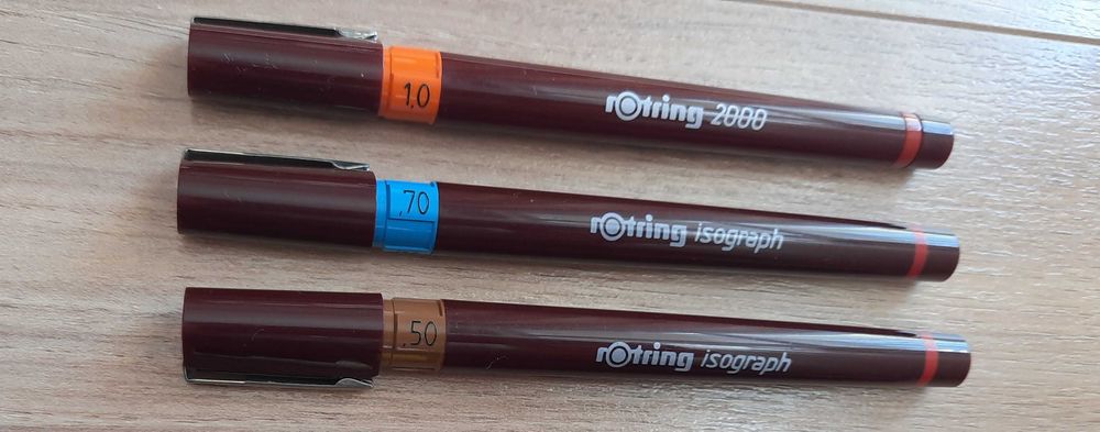 2 Рапидографи Rotring Isograf