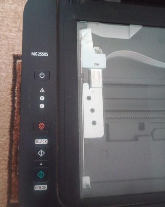 Imprimantă Canon MG2550S + 3 cartușe reîncărcabile + cablu alimentare