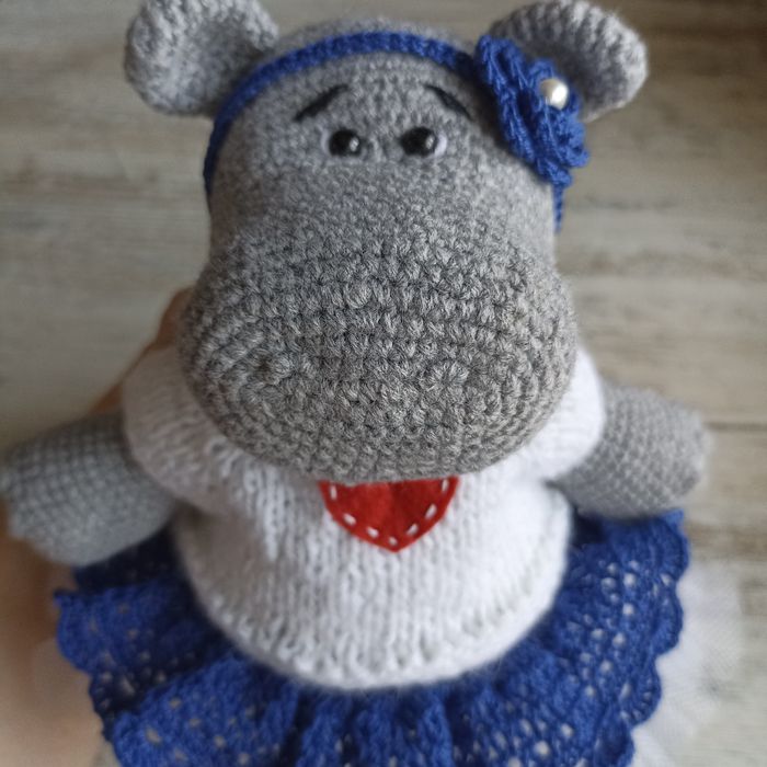 Вязаная игрушка.