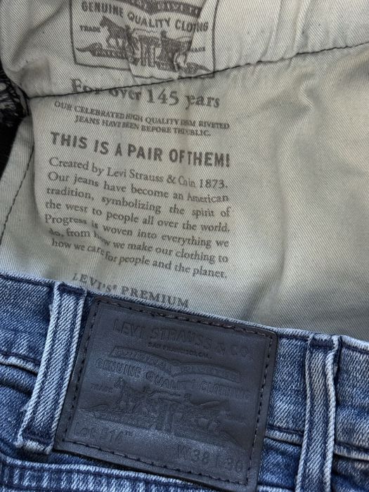 Blugi LEVIS 514 Albastru Barbati | Marime 38 x 30 (Talie 100 cm)