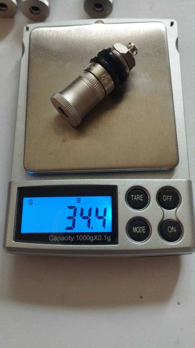 Terminale boxe / amplificator- CMC Rodiu model scurt - 4 buc.
