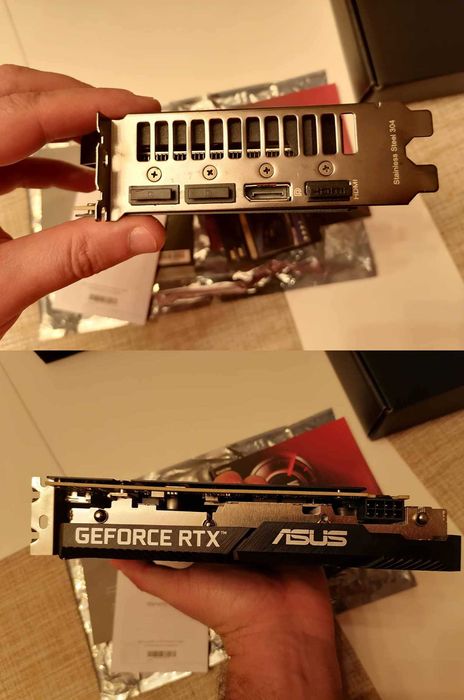 Placa video folosita ASUS 3060 DUAL V2 LHR 12GB GDDR6 inca in garantie