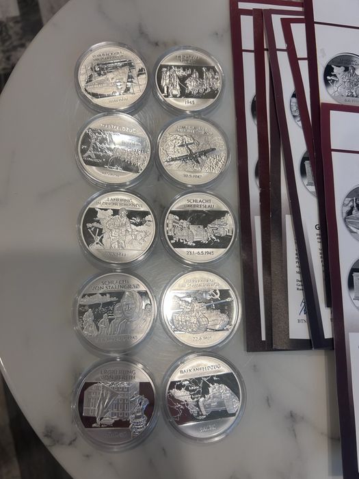 Сребърни медали WW2