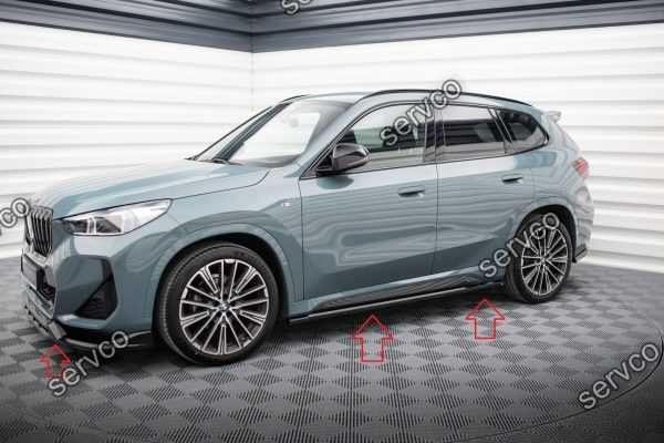 Pachet Set Splitter Exterior Prelungiri Body kit tuning Bmw X1 U11 M-Pack 2022- v2 - Maxton Design