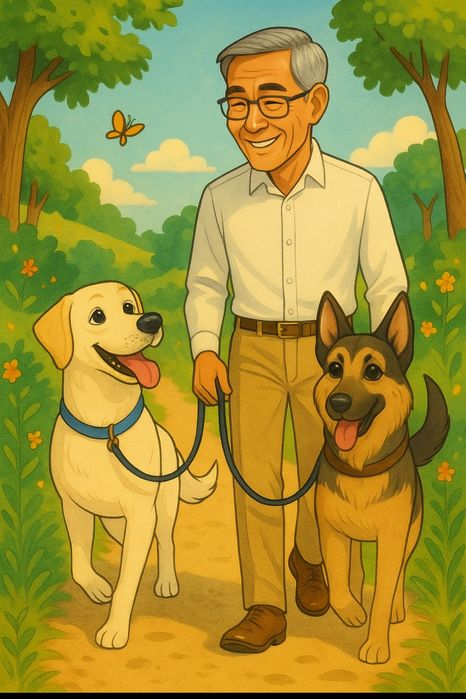 Свободная передержка собак