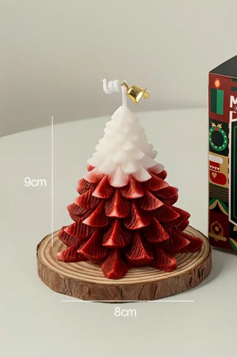 Декоративная свеча ёлочка