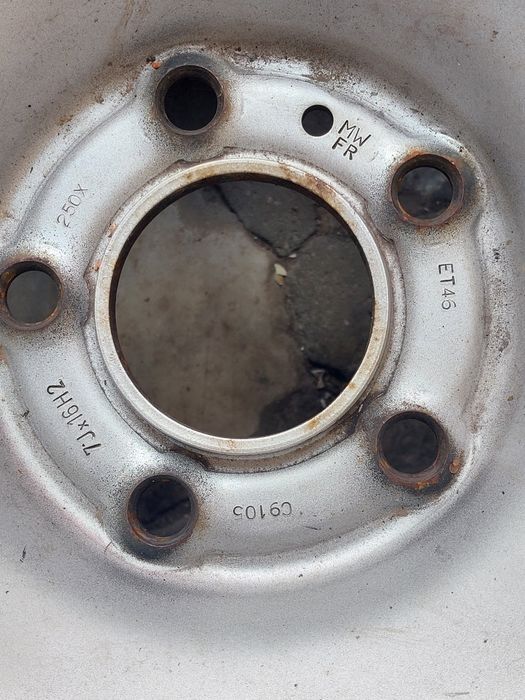 20бр железни джанти 16цола 5×108; ет 46; оригинални от Пежо и Ситроен