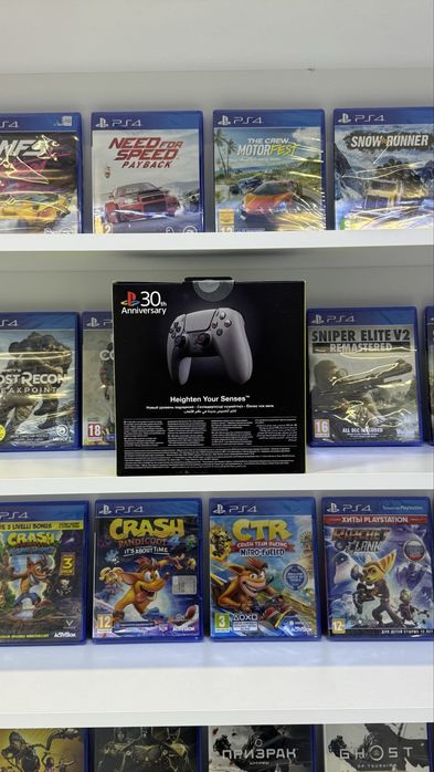 Лимитированный контроллер DualSense 30th Anniversary Edition для PS5