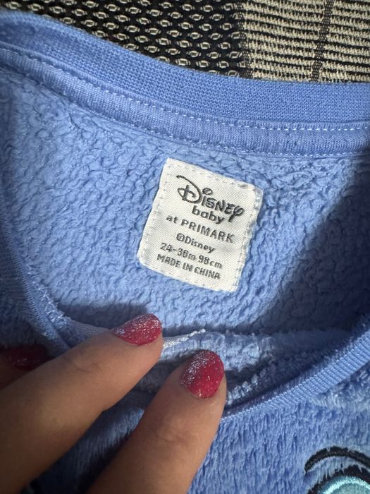 Топли детски пижамки на Стич и МикиМаус, Мече