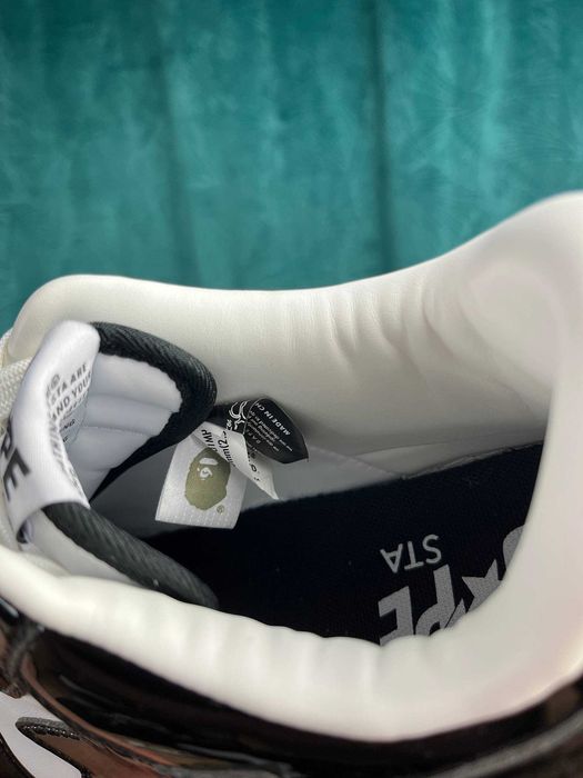 Adidasi bapesta alb-negru marimea 44