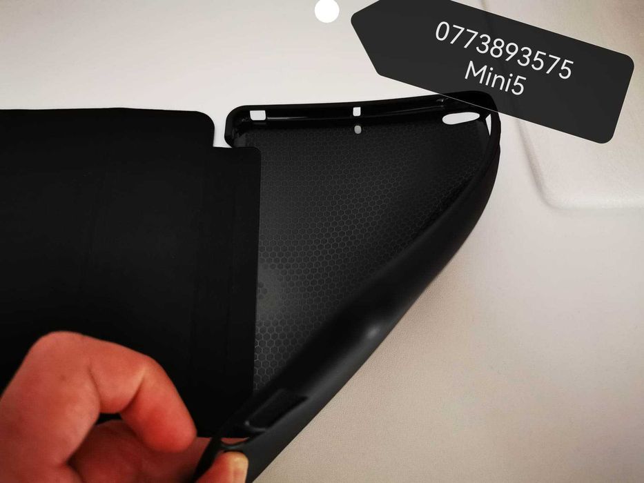 Set husa + folie sticla ecran Apple iPad Mini  5 4 3 2 1 2021 2019