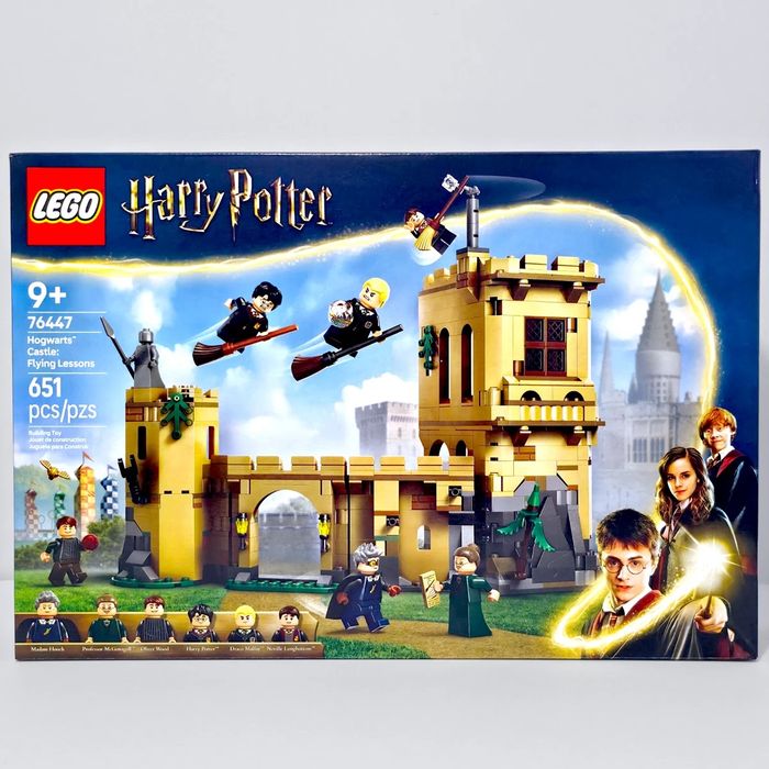 LEGO Harry Potter Castelul Hogwarts: Lectii de zbor 76447, Sigilat