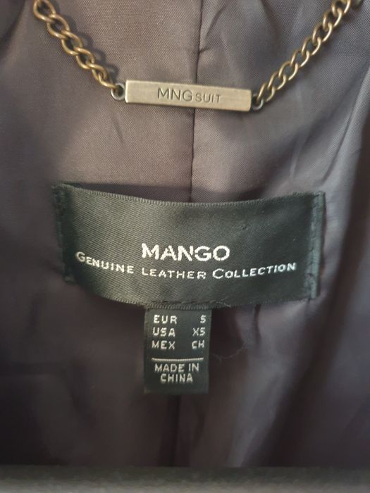 Greaca piele naturala super calitate firma mango mărimea s