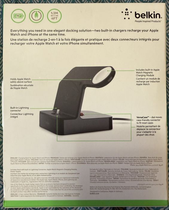 Vand Belkin PowerHouse™ incarcator Apple Watch + iPhone