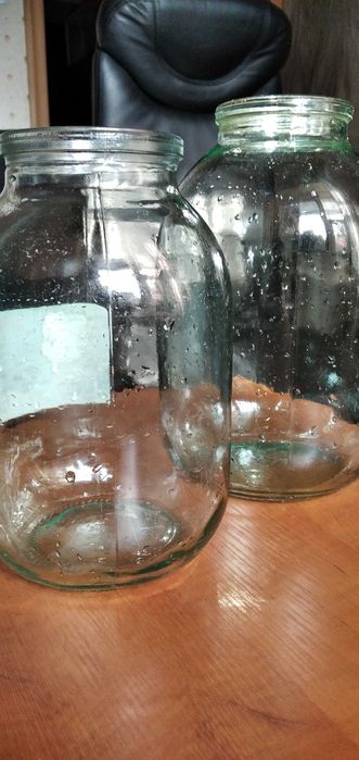 Банки стеклянные 2-3 литровые