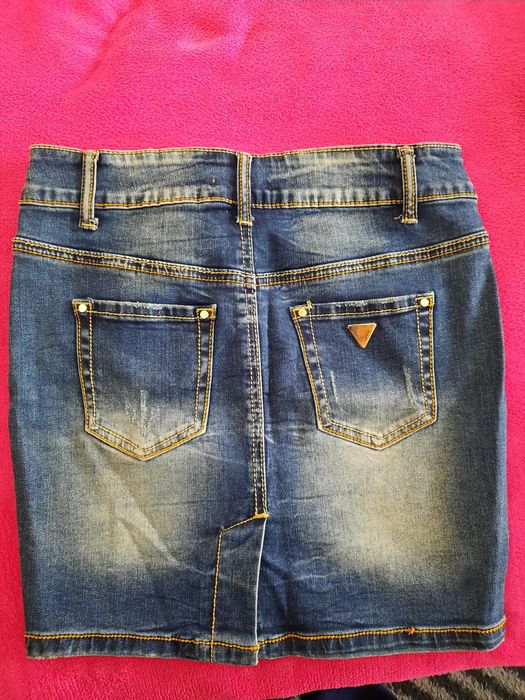 Дамска  дънкова поличка