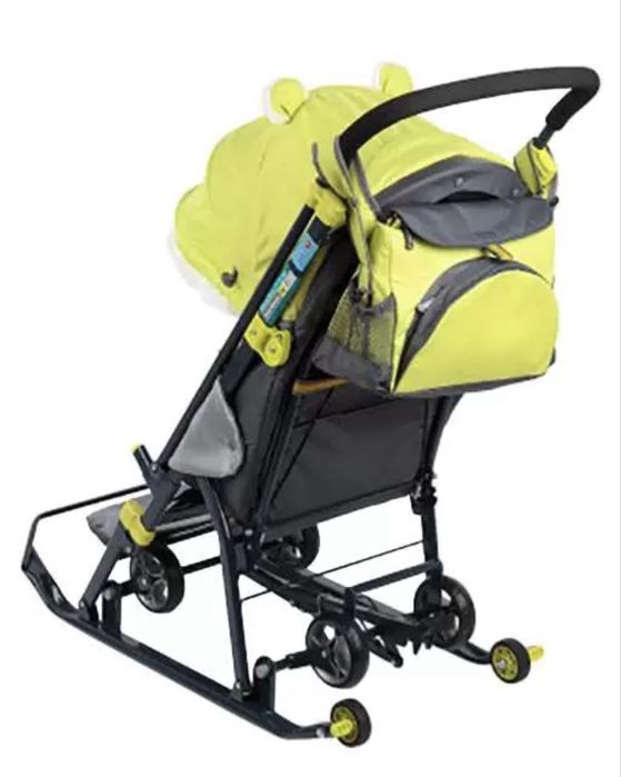 Сани-коляска, осннь, зима, весна