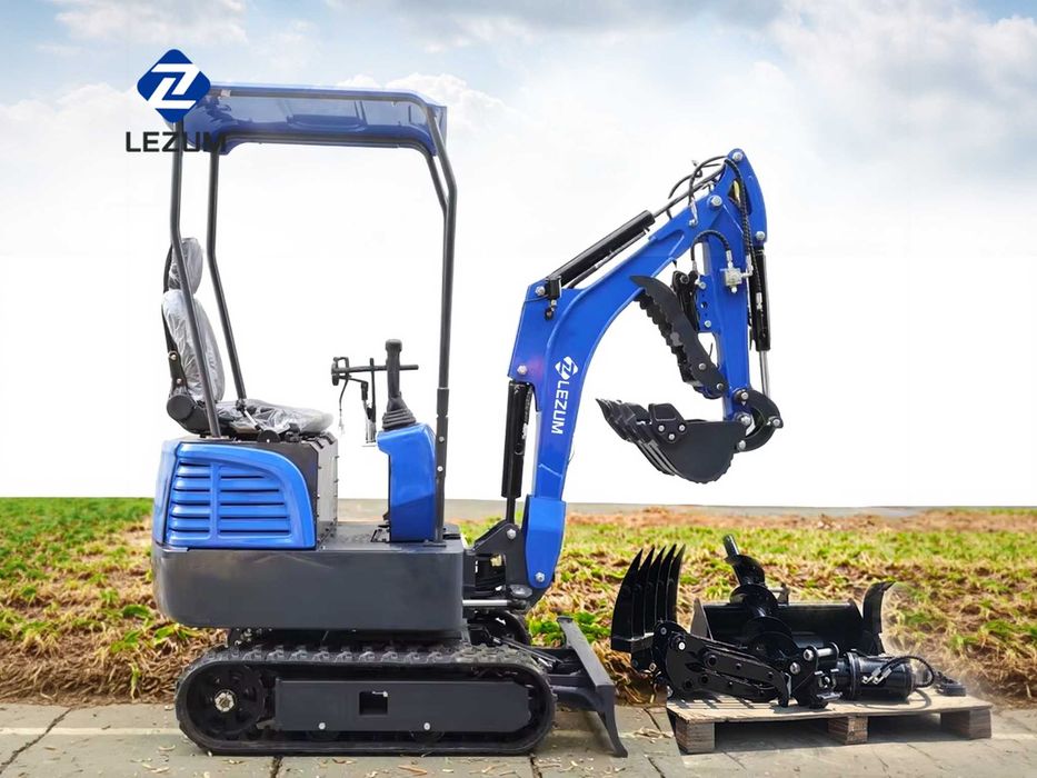 LEZUM DY12 Продава се нов мини багер, директно от фабриката в Китай.