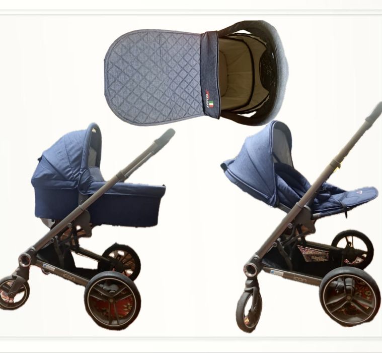 Коляска трансформер 2 в 1 skillmax