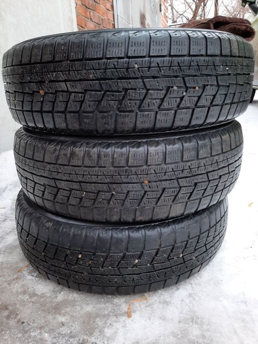 165/65/14 :3 шт.Зима  14 липучка