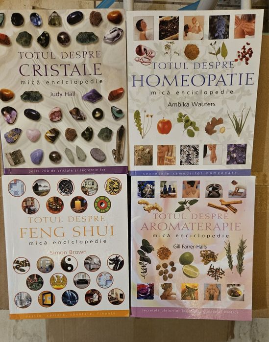 Vand Totul despre cristale, Homeopatie, Feng Shui si Aromaterapie