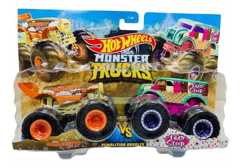 Комплект 2 колички Monster Truck Hot Wheels 1:64 Бъги 2бр