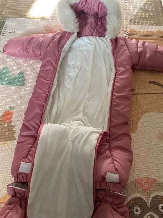 Бебешки зимен гащеризон 3-6 месеца