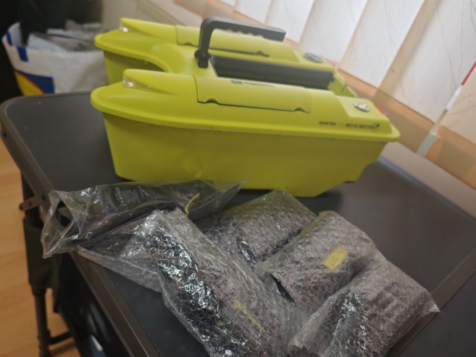 Barcuta plantat Ridge Monkey Hunter 750 bait HI Viz Echo Edition