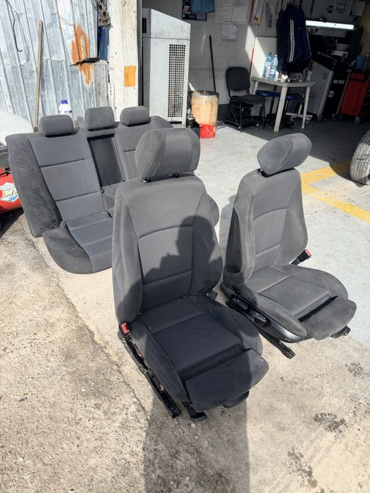 Interior recaro alcantara bmw e90 scaune banchete bmw e90