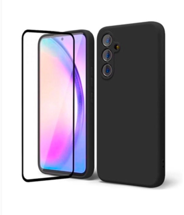 Husa TPU Focus si Folie Sticla 12D Samsung A20e/A22/A23/A24/A25/A26