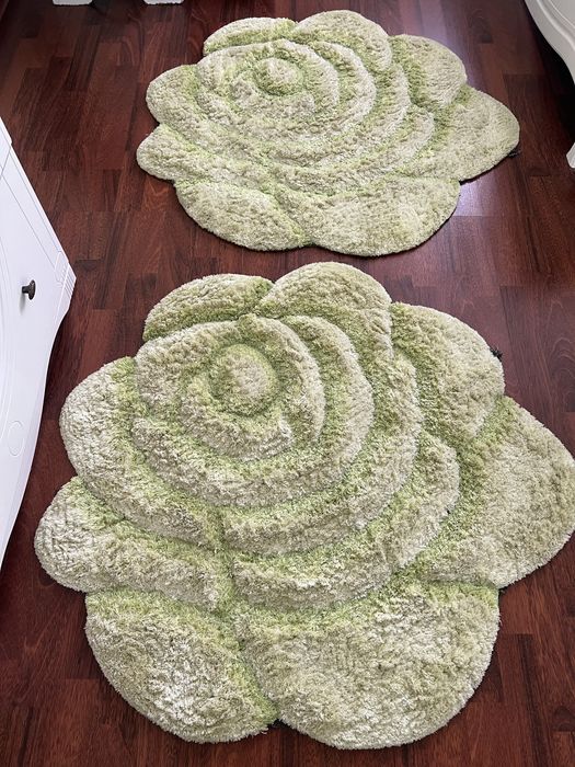 Комплект ковров зеленые