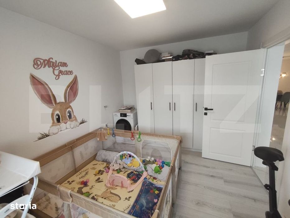 Duplex pe un singur nivel, Nojorid – complet mobilat si utilat