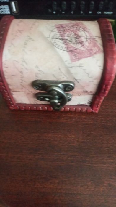 Сундучок шкатулка 8 см дерево