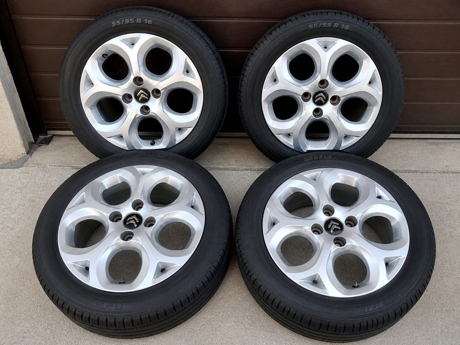 Vând jante aliaj Citroen C3,cu  cauciucuri de vara