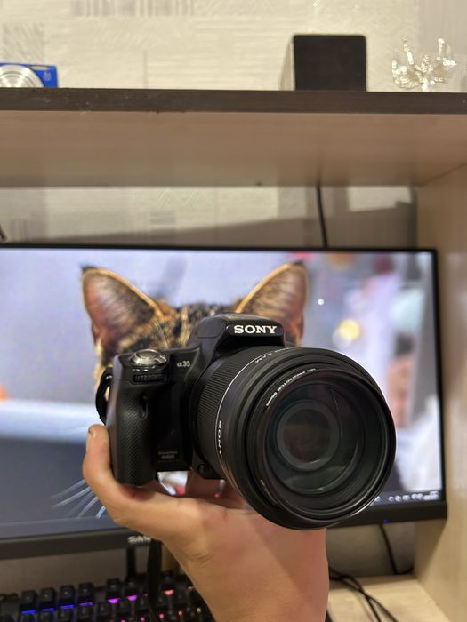 Sony slt A35.  (SAM 55-200) и kit